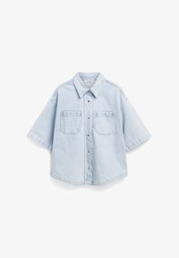 Unselected, washed light blue