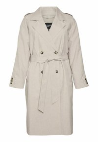 SIRI  - Trench - silver mink