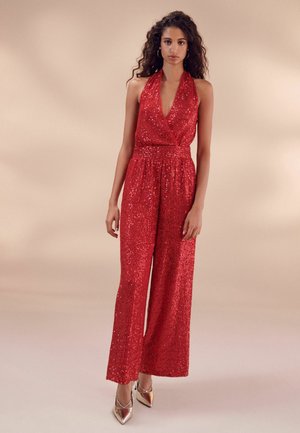 Jumpsuit - red