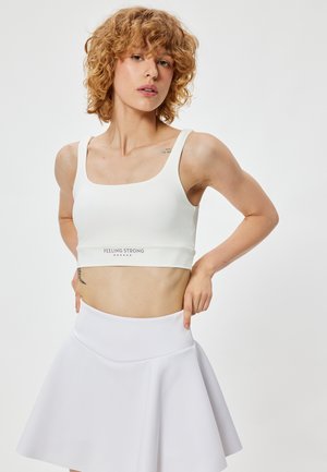 PRINTED - Urheiluliivit: keskitason tuki - white