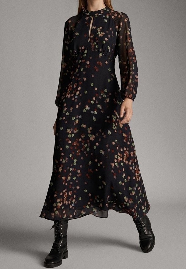 Massimo Dutti Maxi dress - black - (Pre-owned) - Zalando.ie