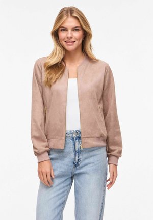 VIHANSE REISSVERSCHLUSS - Chaqueta de cuero sintético - rose brown