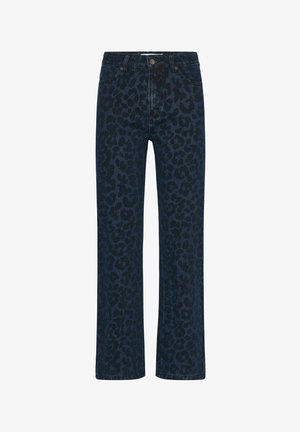 Moves TALIA - Sirgete säärtega teksad - dark blue