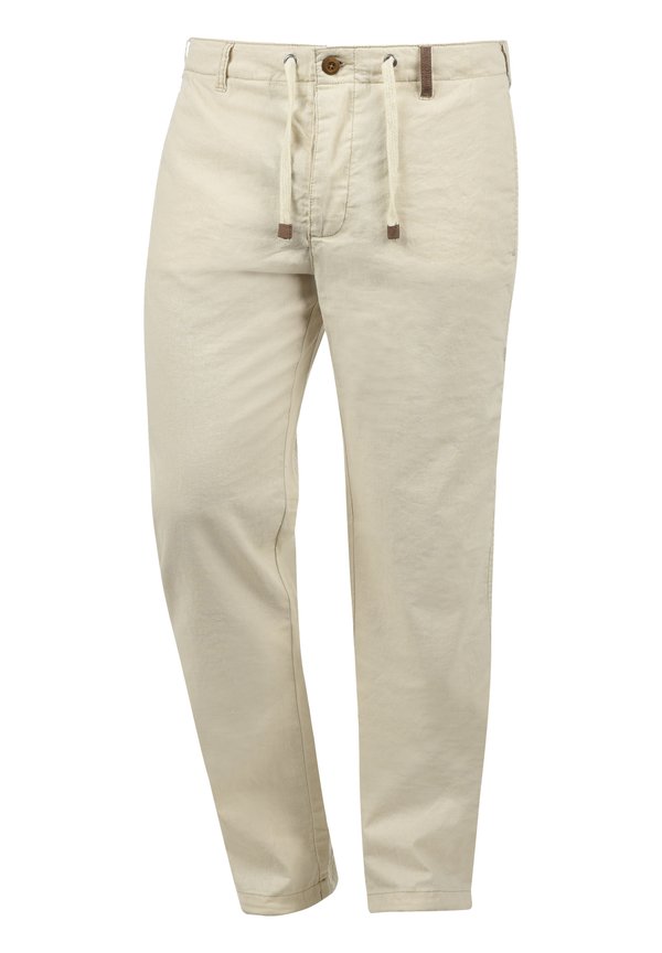 IDIVES LINEN MIX - Trousers - fog2