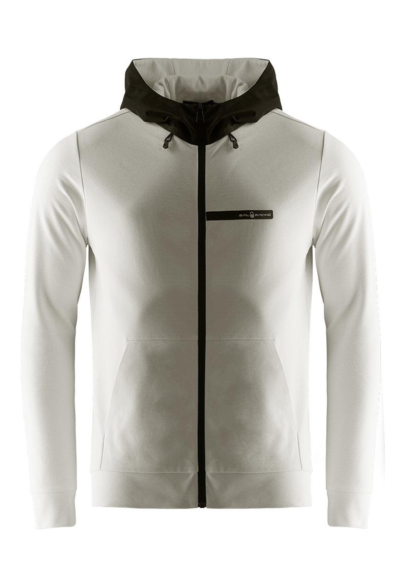 Sail Racing HOOD E-DYE - Tröja med dragkedja - white/vit - Zalando.se