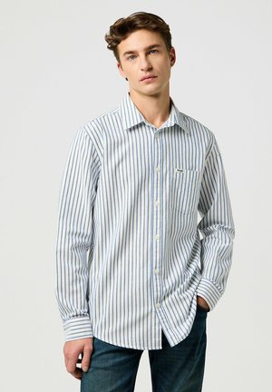 Wrangler Skjorta - blue oxford