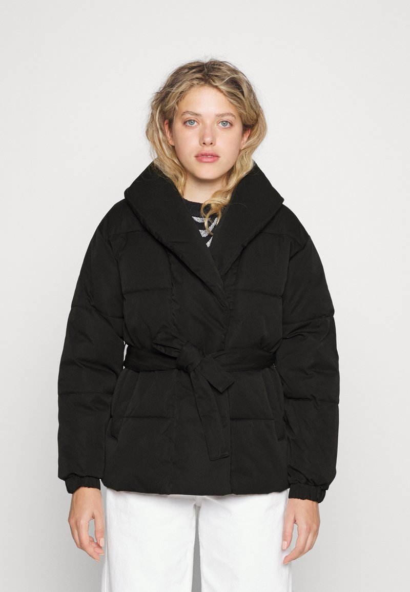 VILA VISULITANA PADDED JACKET Winterjacke black/schwarz Zalando.de