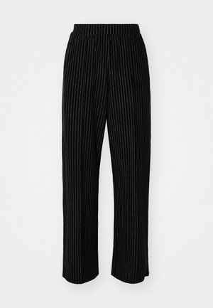 ONLY Onldita Pinstripe Wide Pant CC - Pantaloni Palazzo Donna Con Righe, Taglio Ampio