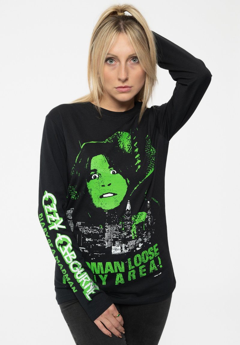 Paradiso Clothing OZZY OSBOURNE MADMAN - Long sleeved top - black