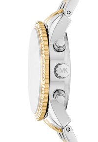 Michael Kors BYRANT - Cronógrafo - silver coloured and gold coloured