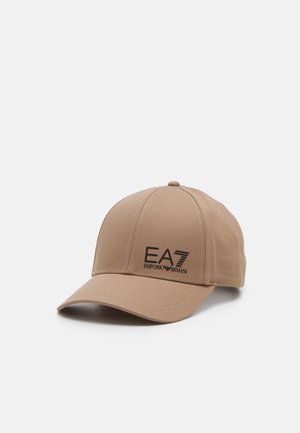 EA7 Emporio Armani TRAIN CORE ID LOGO UNISEX - Sapka - portabella/black