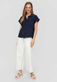 s.Oliver Overhemdblouse - tiefblau