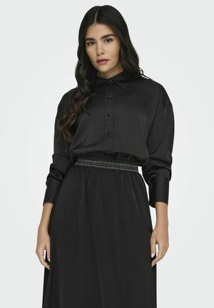 JUDY  - Button-down blouse - black