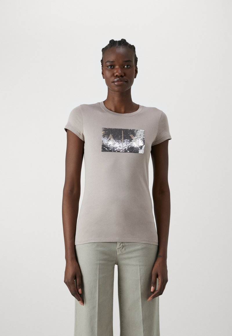 Armani Exchange - T-shirt print - off road, Vergroten