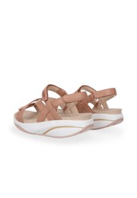 MBT KIBURI - Sandalias de cuña - camel