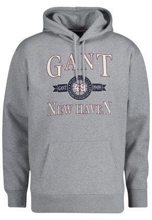 Jersey con capucha - mottled grey