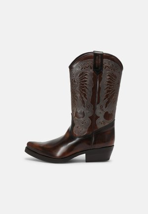 UNISEX - Cowboy/Biker boots - brown