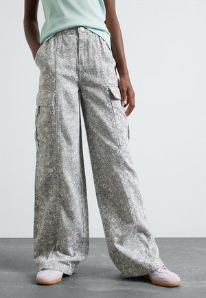 LVG 94 BAGGY WIDE LEG  - Pantaloni cargo - blue surf
