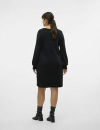Vero Moda Curve Vestido de punto - black