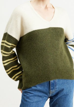 Pullover - multi-coloured