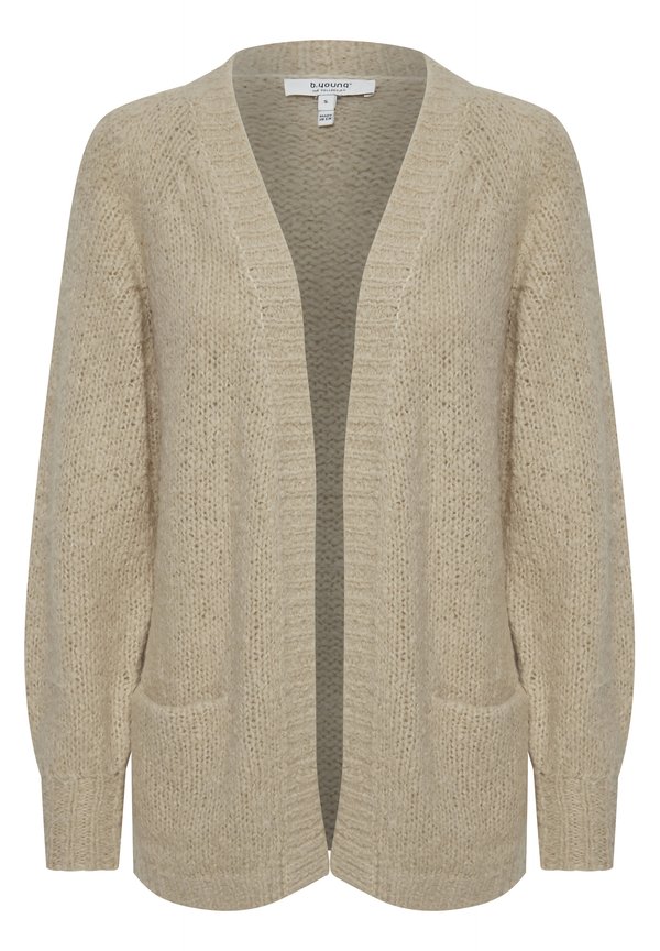 BYOMIRA - Cardigan - cement melange3