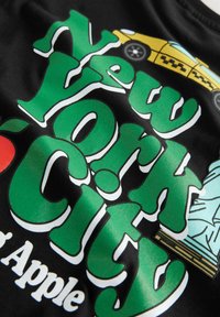 Next BACK PRINT - Langærmet T-shirt - black nyc