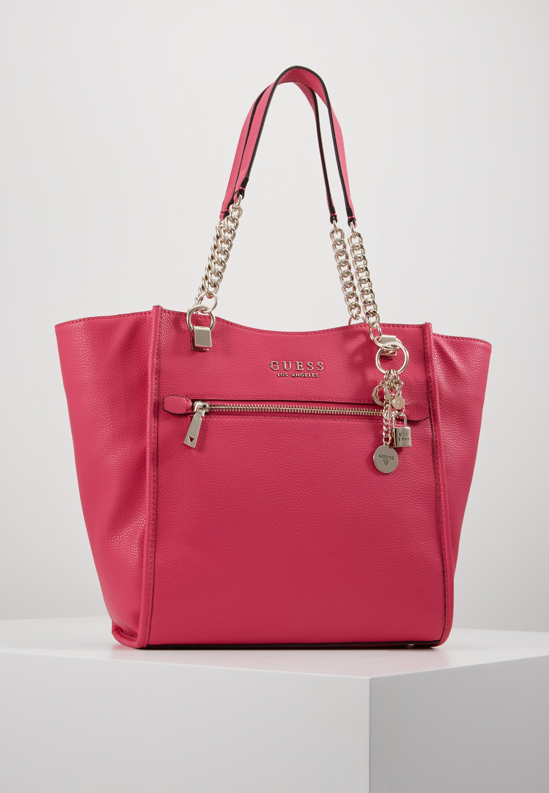 Guess LIAS ELITE CARRYALL Håndveske pink Zalando.no Guess LIAS TOP HANDLE FLAP Håndveske pink Zalando.no