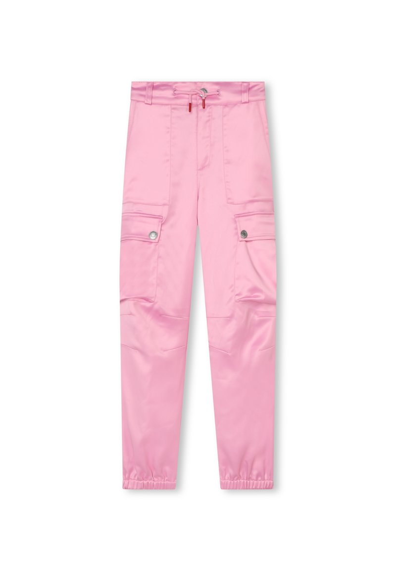 HUGO Kids Cargobroek donkerroze