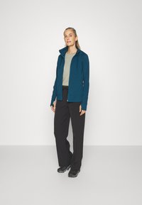 Athleta TRIUMPH HOODIE - Camisola com fecho - dark sardinia blue