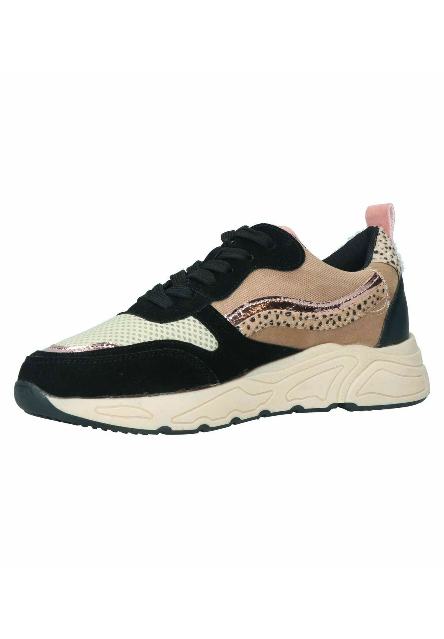 PS POELMAN Sneakers laag - black pink combi zwart/Zwart - Zalando.nl