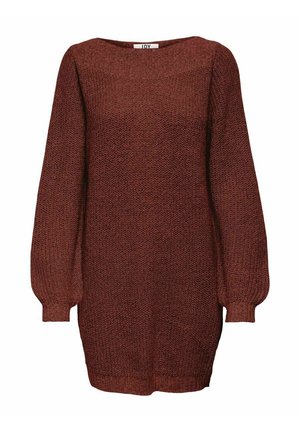 Robe fourreau - brown