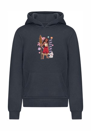 MOANA AND PUA BASIC - Hoodie - navy
