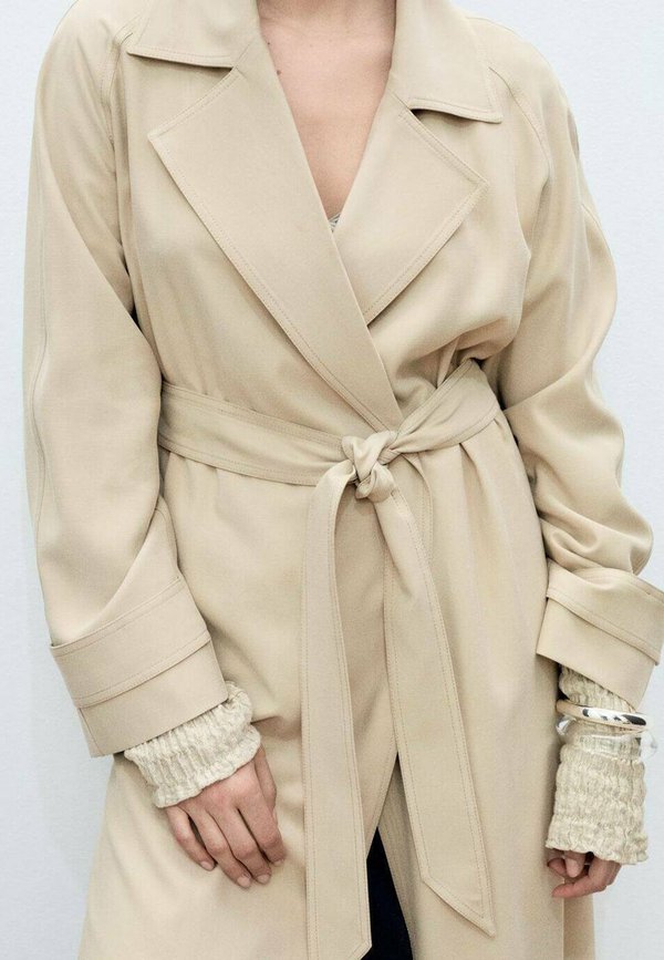 TAXI - Trenchcoat - sand3