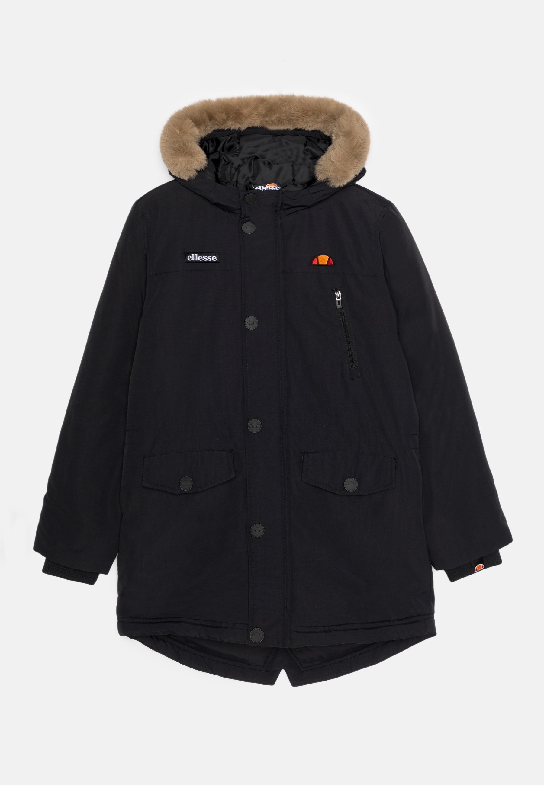 ellesse 　アンダースコート Ellesse Winter coat - black - (Pre-owned) - Zalando