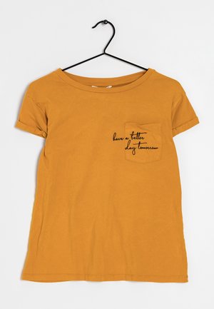 Camiseta estampada - yellow
