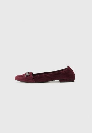 MALU - Klassischer Ballerina - mulberry