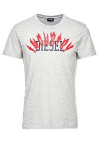 Diesel Camiseta estampada - grey