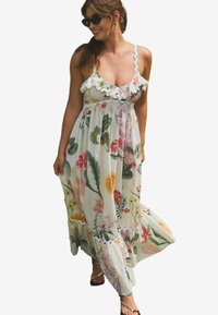Next TALL FIT - KEW GARDENS FLORAL  - Maxi šaty - pink white