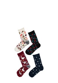 Calze Uomo Seasalt &ndash; Confezione 7 Paia Mix Avarack &ndash; Nuove Taglia Unica (8-12 UK)