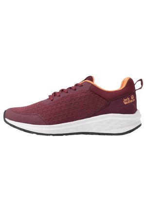 Baskets basses - bordeaux