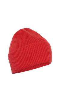 Kaffe Beanie - fiery red