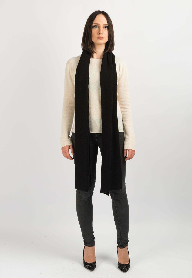 Dalle Piane Cashmere Sjal / Tørklæder - nero