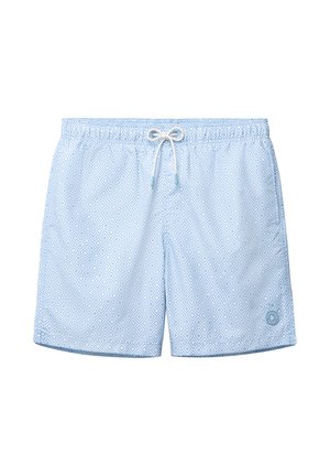 The Sunshine Brand, SHIWI HEREN ZWEMBROEKEN MIKE SWIM SHORTS 7 INCH GEO SQUARE. - Swimming shorts - blue harbor geo square