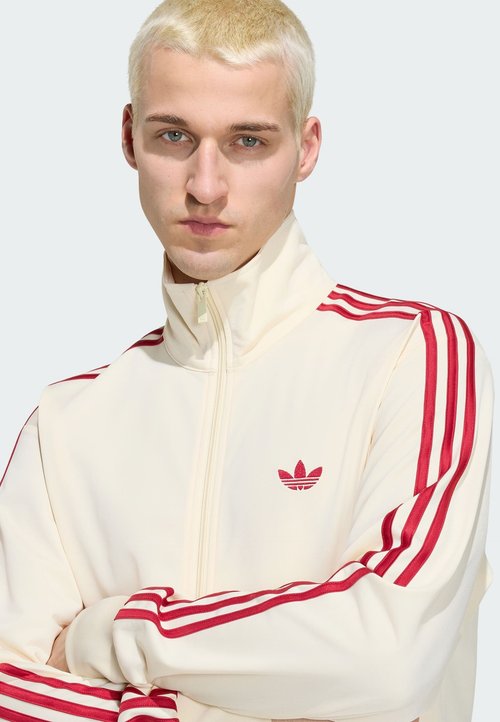 adidas FIREBIRD - Chaqueta de entrenamiento - warm vanilla team victory red — photo 3
