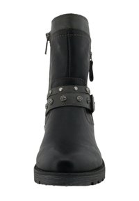 Mustang Bottines à plateau - black