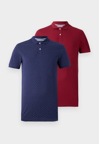 2 PACK - Poloshirts - naval academy/tibetan red