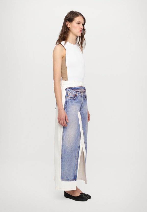 AUGMENTED MAXI SKIRT - Denim skirt2