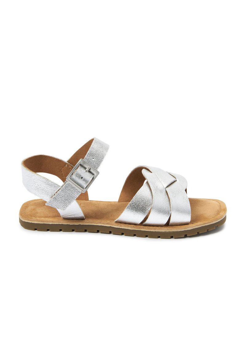 Next WIDE FIT G Sandals silver/silvercoloured Zalando.de