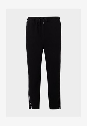 Pier One by Zalando, JOGGER WITH PIPING - Долнище на анцуг - black