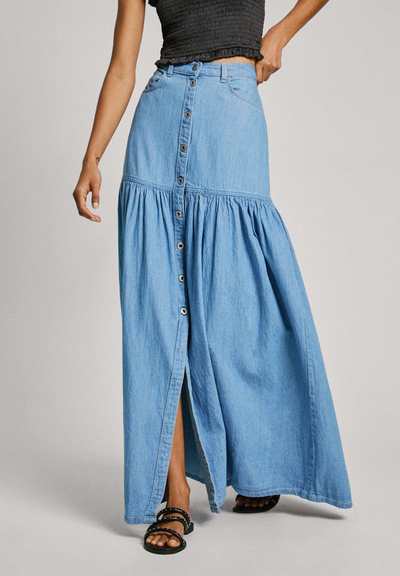 Pepe Jeans - REG - Maxi skirt - denim, Enlarge